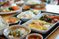 美味しそうな料理のテーブル