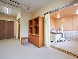 清潔な空間の浴室