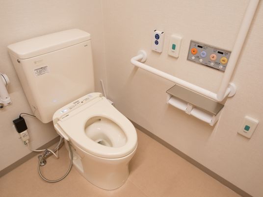 バリアフリーのトイレ設備