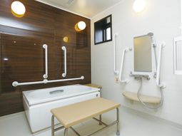 バリアフリー浴室設備
