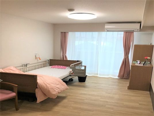 ゆったりとした居室の様子