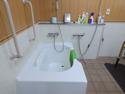 設備整った浴室施設
