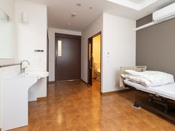 清潔感ある居室の一角