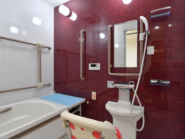 バリアフリーのトイレ設備