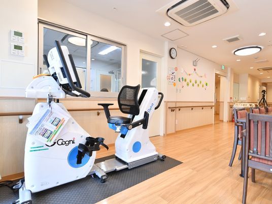 機能訓練用の自転車機器