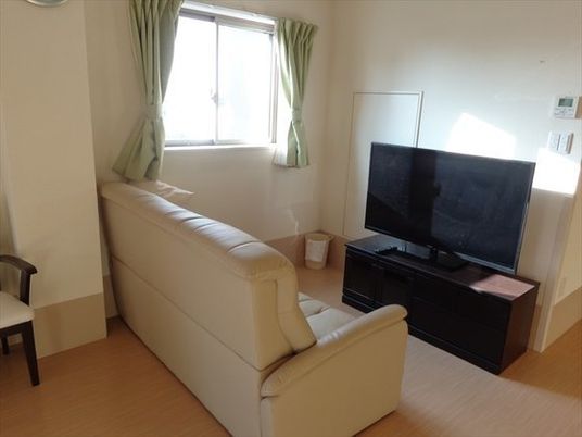 清潔な居室の一角