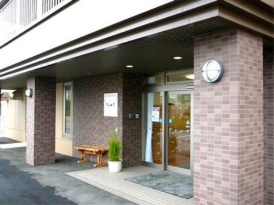 清潔感のあるエントランス