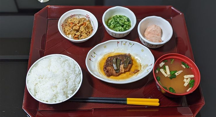日替わりの食事例