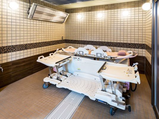 清潔な機能浴室