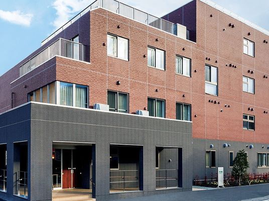 赤レンガの外観