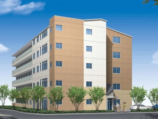 新築そうな建物外観