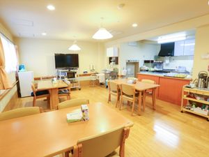共用キッチンダイニングの様子