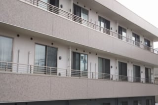 岸和田軽費老人ホーム幸福荘の外観