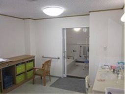 整った浴室付き居室