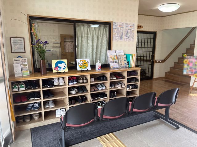 温かみのある玄関