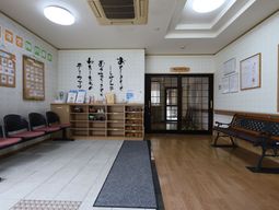 エントランスの静かな空間