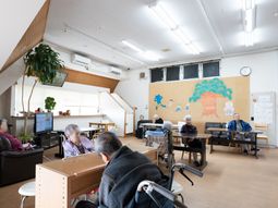 ゆったりとした居住エリア