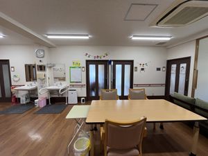広いスペースの室内