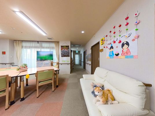 広々とした廊下