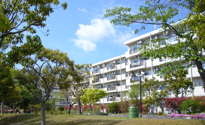 広々とした建物の外観