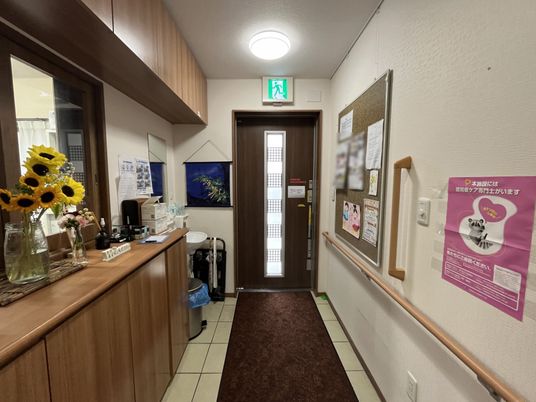 アットホームなエントランス