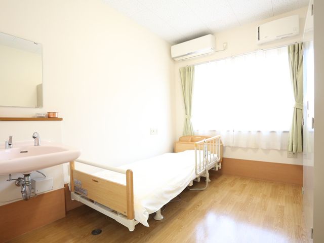 清潔な居室の一角