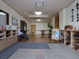 和やかなエントランス