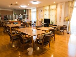 共有スペースの明るい様子