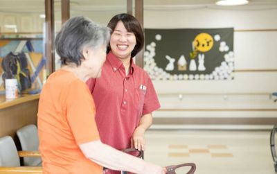 スタッフの笑顔の様子
