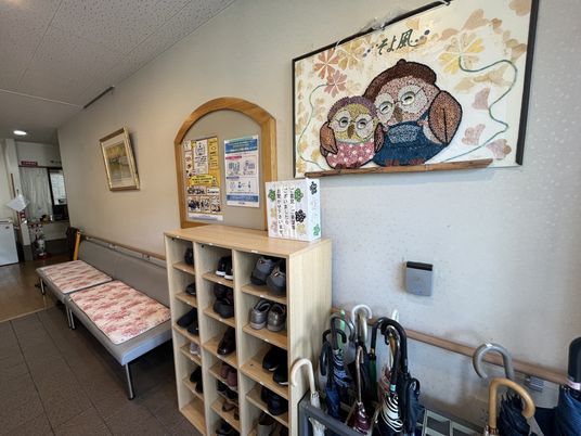 エントランスホールの風景