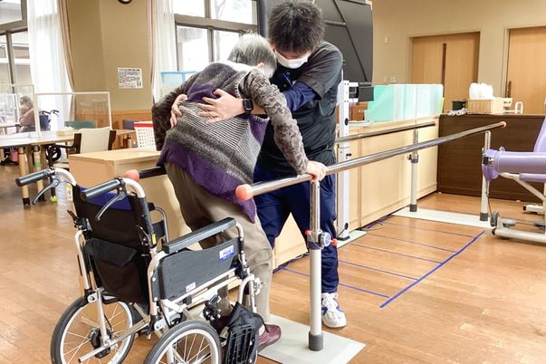 機能訓練中の様子