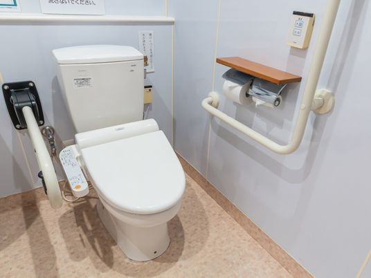 使いやすい設備のトイレ