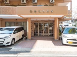 ゆったりとしたエントランス