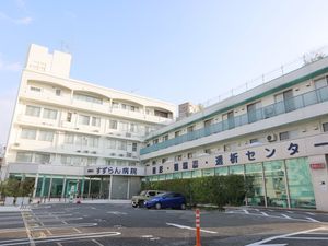 病院の外観です  