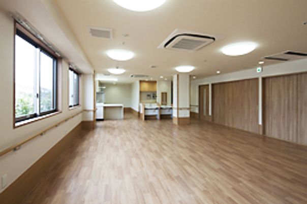 広々とした空間の居室