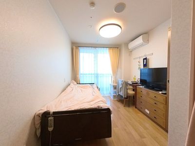景色が見える居室