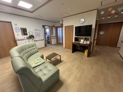 共用スペースとテレビ