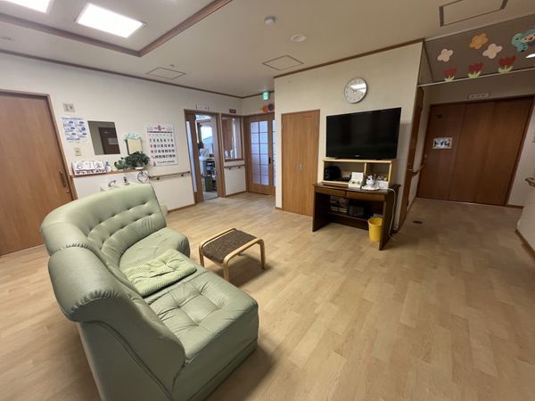 共用スペースとテレビ