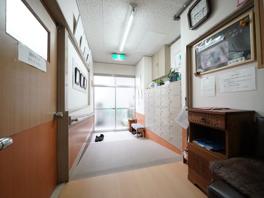 廊下の清潔な様子