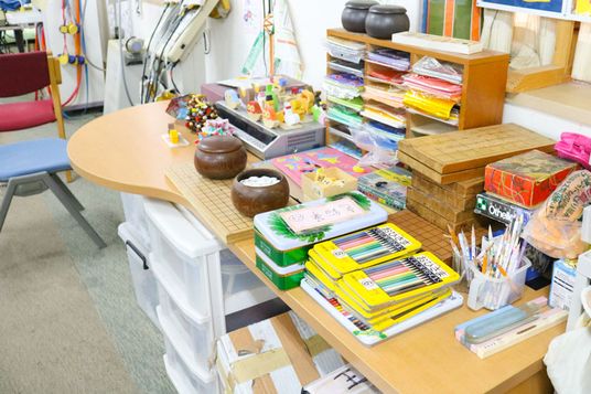 手作業ができる机