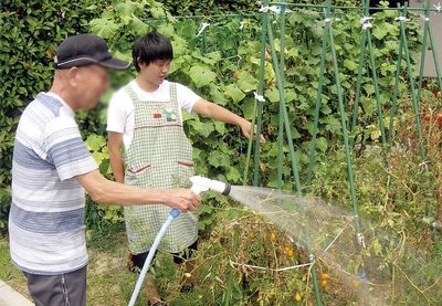 ガーデニング活動の様子