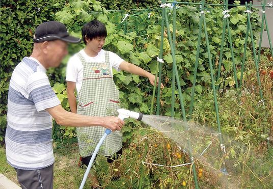 ガーデニング活動の様子