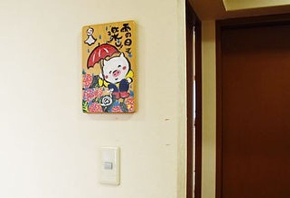 壁の装飾