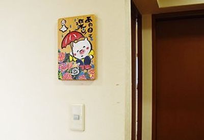 壁の装飾