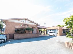温かみのあるエントランス