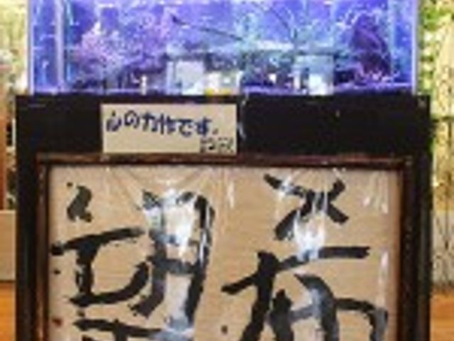 共有スペースのアクアリウム ラウンジ ゆったりとしたラウンジの一角に設置されたアクアリウムです。色とりどりの魚が泳ぐ様子は、ご高齢の方々の癒しとなります。