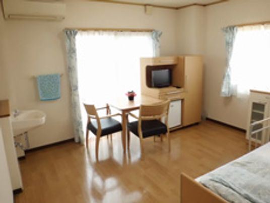 自然光が入る居室