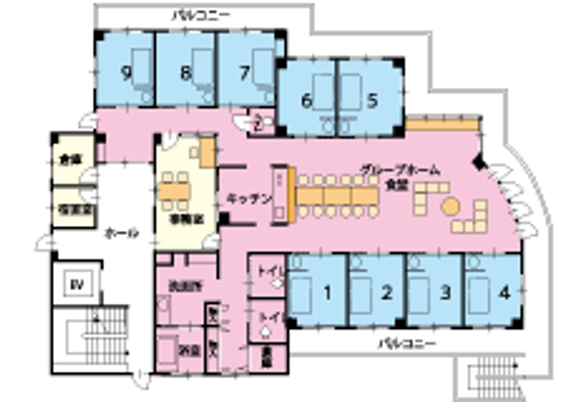 施設の見取り図