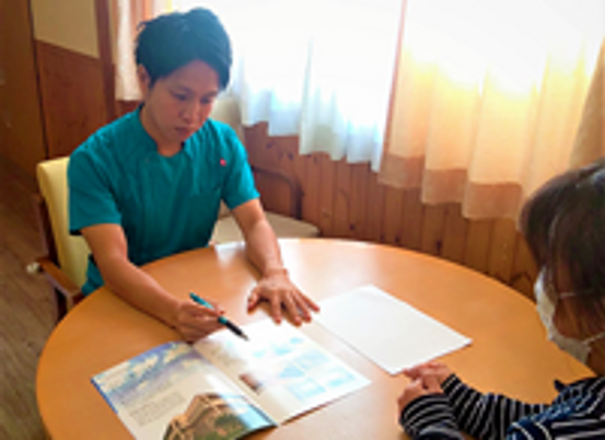 相談中の様子