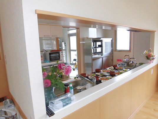 おしゃれな共用キッチン